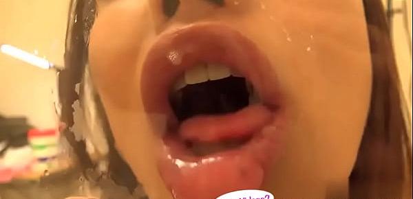 trendsJapanese Asian Tongue Spit Face Nose Licking Sucking Kissing Handjob Fetish - More at fetish-master.net